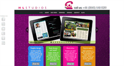 Desktop Screenshot of hlstudios.eu.com